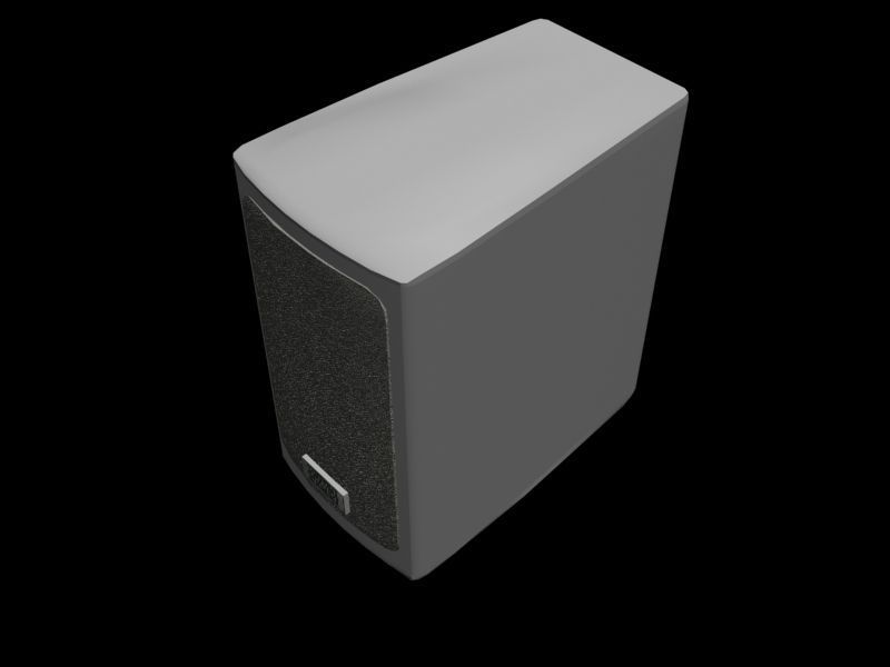 Modern speaker - 3d model 3D model_2
