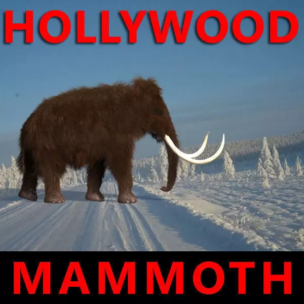 Hollywood Mammoth - 3d model 3D model_0