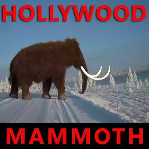Hollywood Mammoth - 3d model 3D model