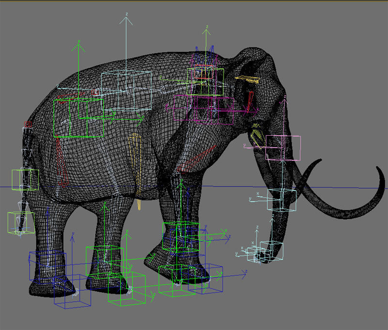 Hollywood Mammoth - 3d model 3D model_14
