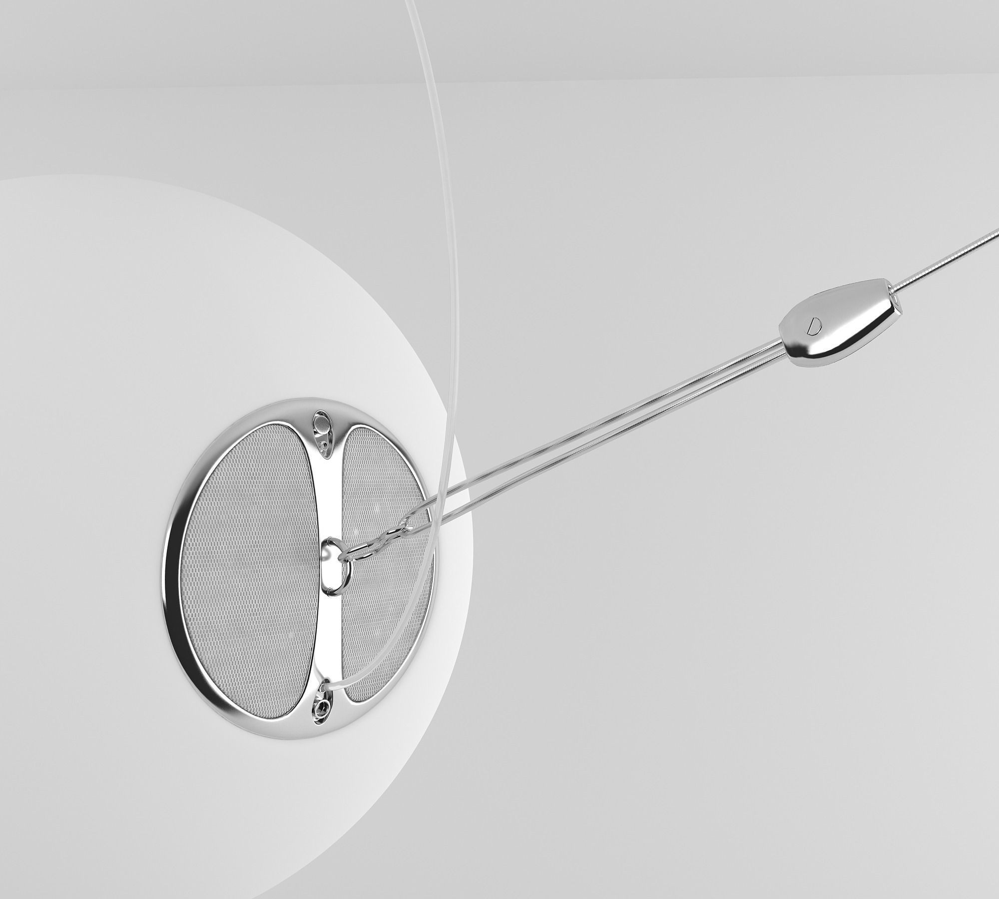 Lumina Perla light 3D model_3