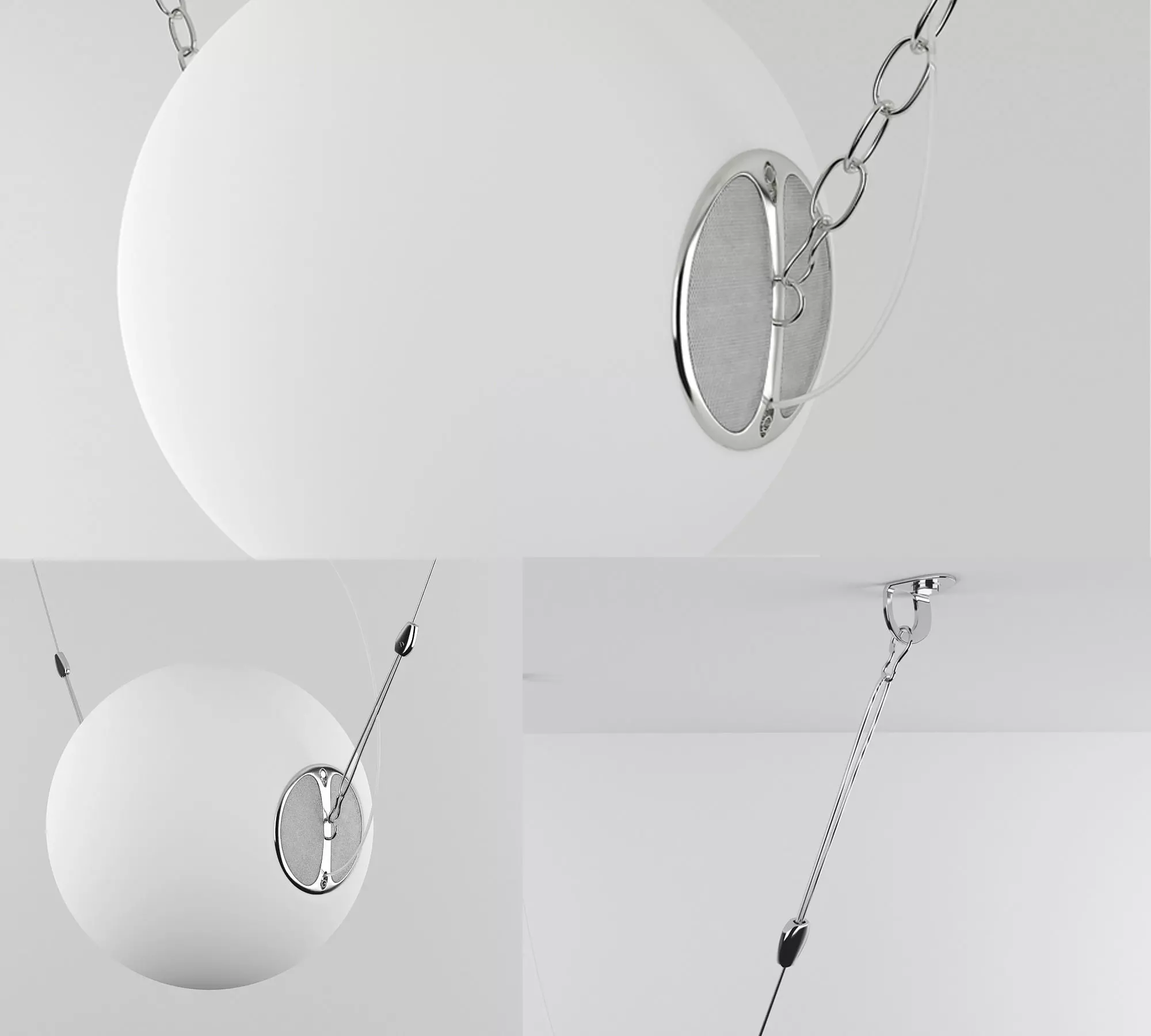 Lumina Perla light 3D model_0