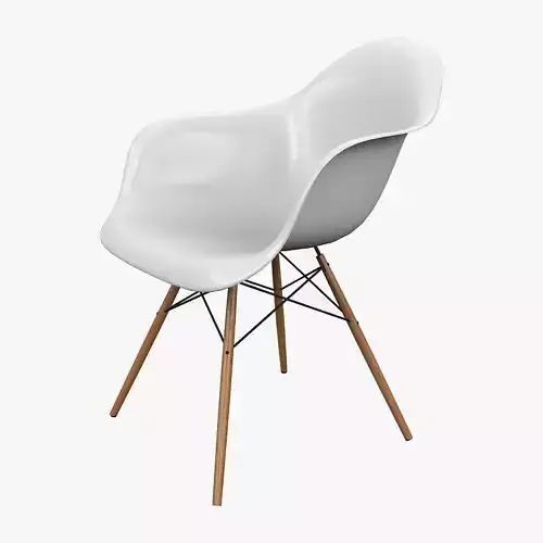 Armchair Vitra DAW Eames Plastic