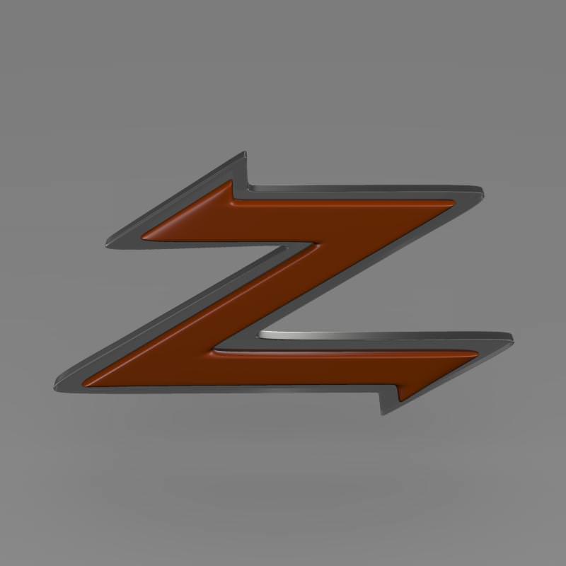Zagato Logo 3D model_5