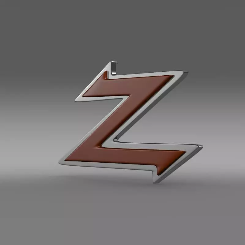 Zagato Logo 3D model_0