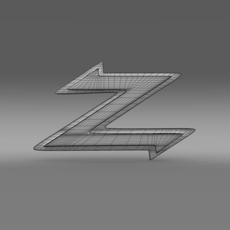 Zagato Logo 3D model_6