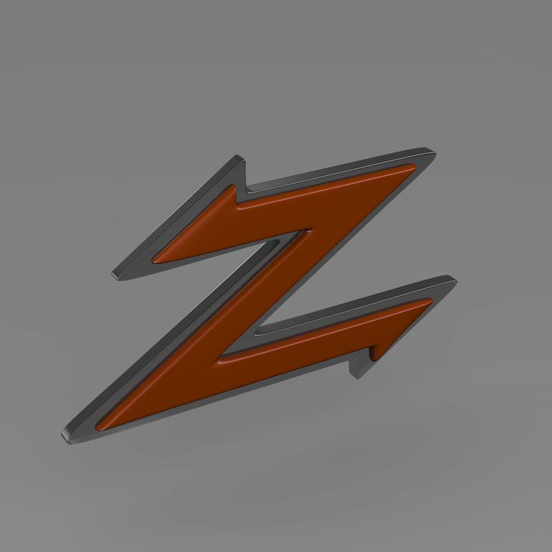 Zagato Logo 3D model_4