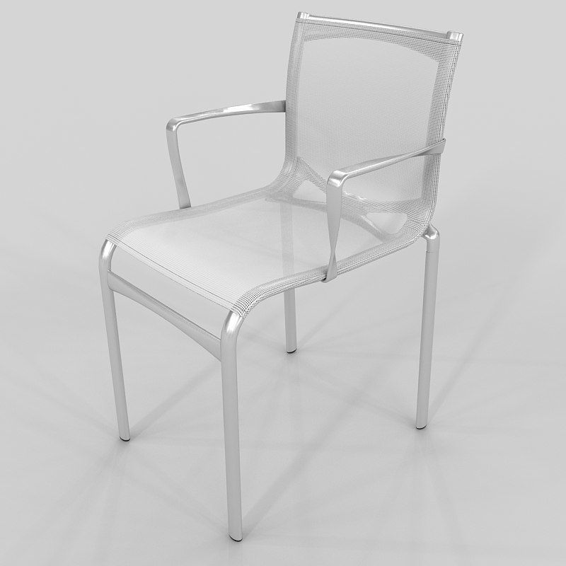 Chair Alias Highframe Alberto Meda 3D model_2