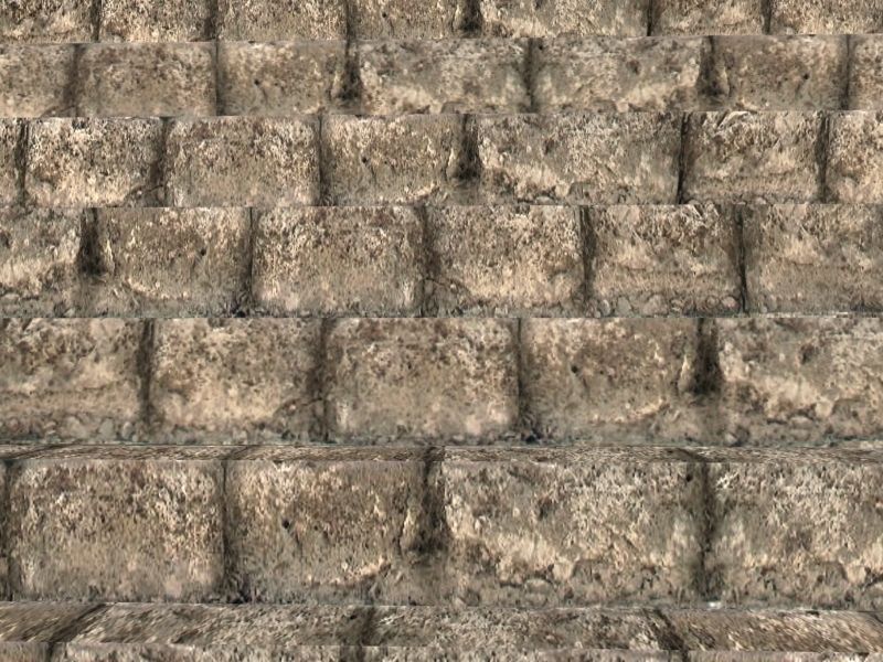 Photoreal Mayan temple - 3d model 3D model_6