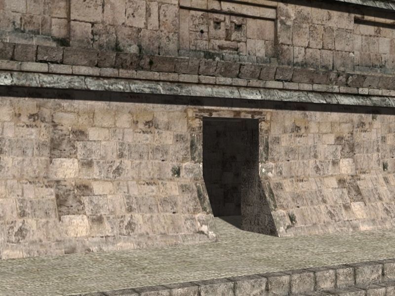 Photoreal Mayan temple - 3d model 3D model_31
