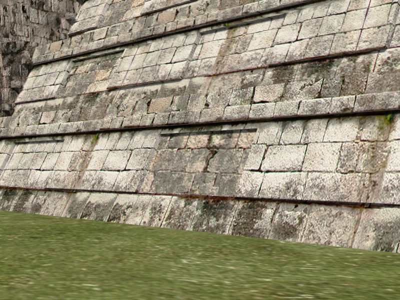 Photoreal Mayan temple - 3d model 3D model_17