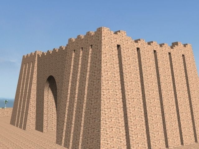 The Accurate Ziggurat of Ur - 3d model 3D model_22