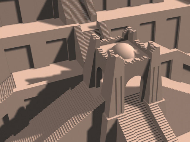 The Accurate Ziggurat of Ur - 3d model 3D model_14