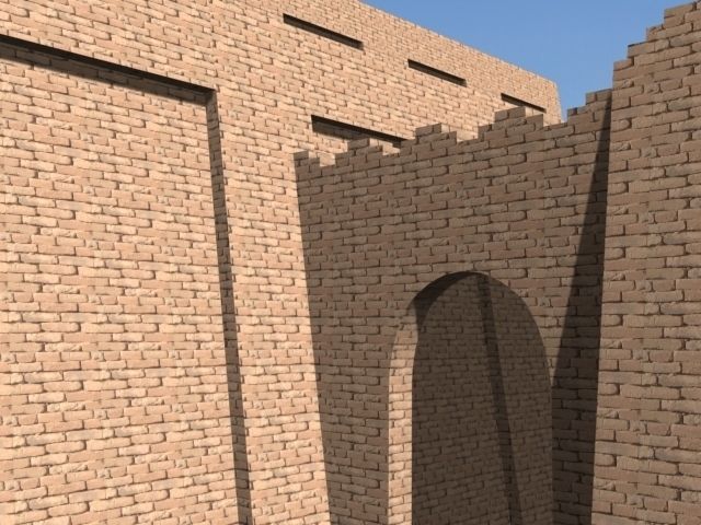 The Accurate Ziggurat of Ur - 3d model 3D model_26