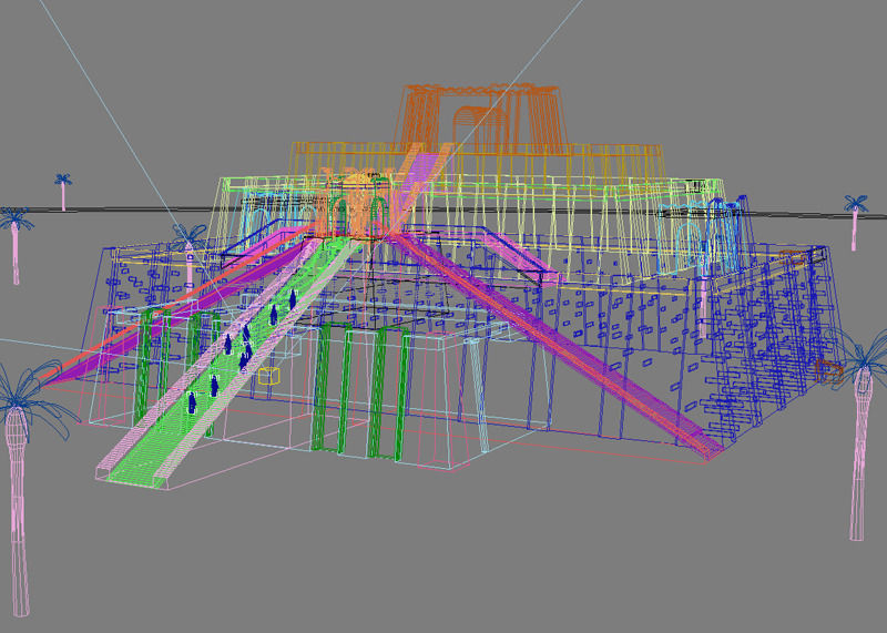 The Accurate Ziggurat of Ur - 3d model 3D model_45