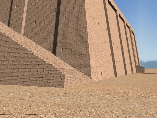 The Accurate Ziggurat of Ur - 3d model 3D model_19