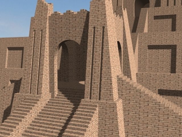 The Accurate Ziggurat of Ur - 3d model 3D model_51
