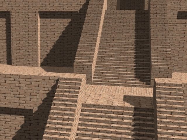 The Accurate Ziggurat of Ur - 3d model 3D model_50