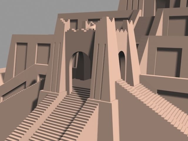 The Accurate Ziggurat of Ur - 3d model 3D model_48