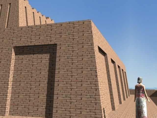 The Accurate Ziggurat of Ur - 3d model 3D model_21