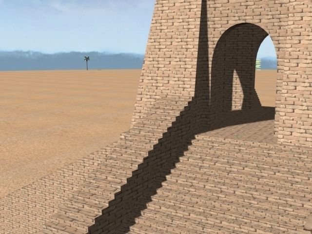 The Accurate Ziggurat of Ur - 3d model 3D model_10