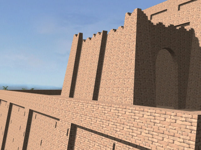 The Accurate Ziggurat of Ur - 3d model 3D model_43