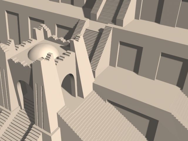 The Accurate Ziggurat of Ur - 3d model 3D model_55