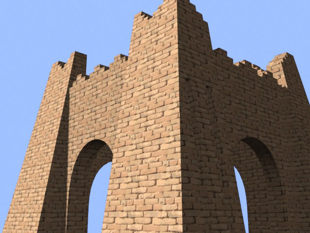 The Accurate Ziggurat of Ur - 3d model 3D model_2