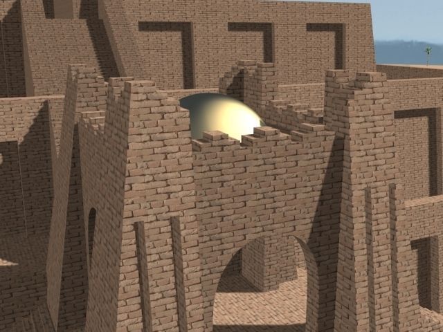 The Accurate Ziggurat of Ur - 3d model 3D model_5
