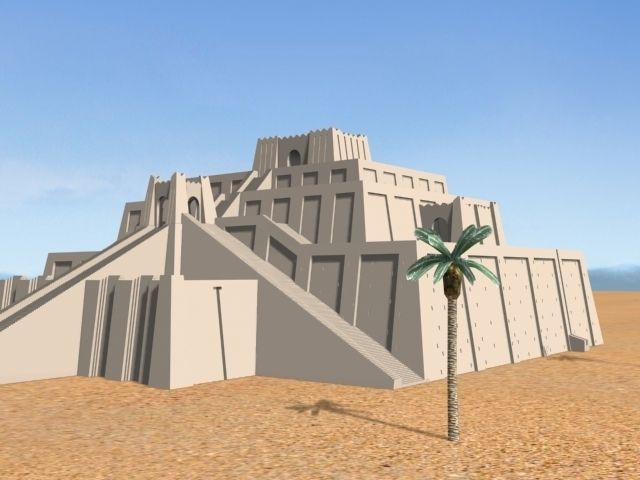 The Accurate Ziggurat of Ur - 3d model 3D model_53