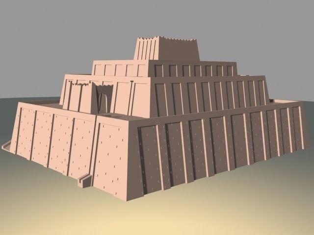 The Accurate Ziggurat of Ur - 3d model 3D model_15