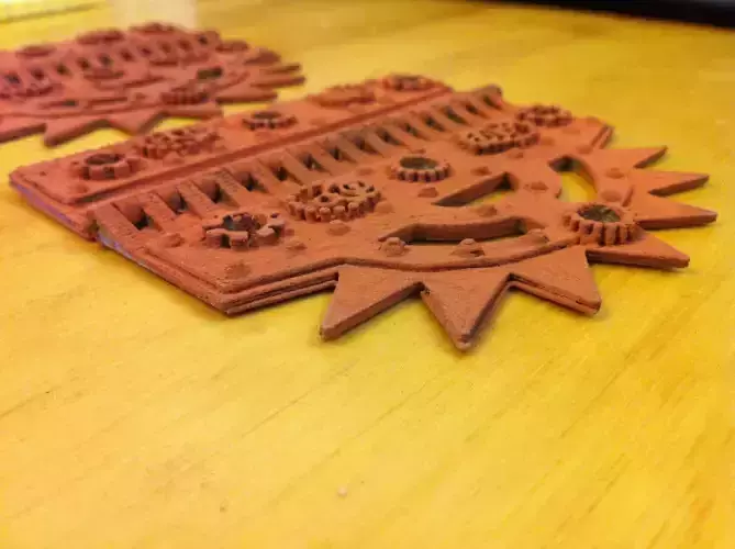 Steam Punk Hinge 3D print model