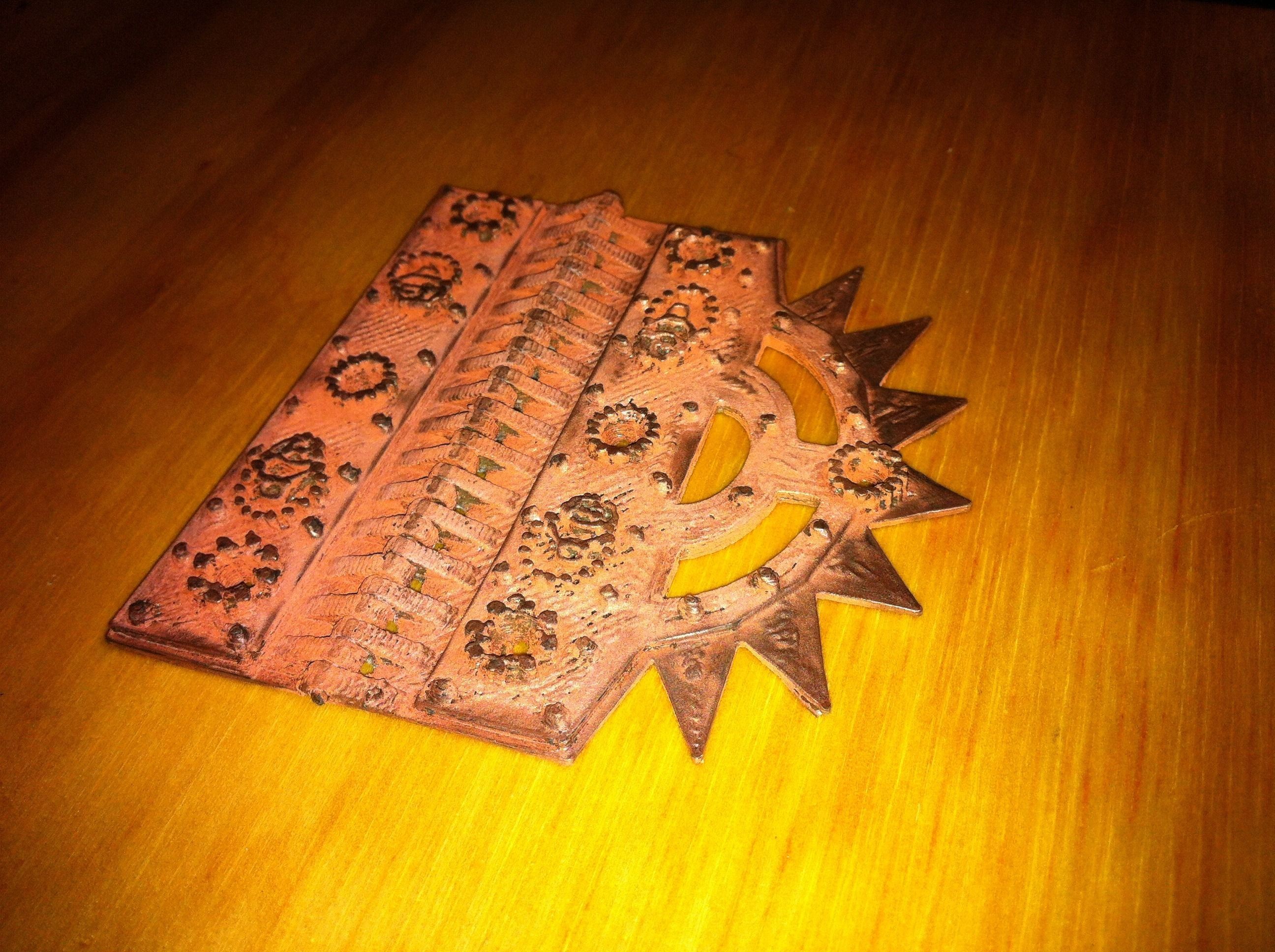 Steam Punk Hinge 3D print model_3