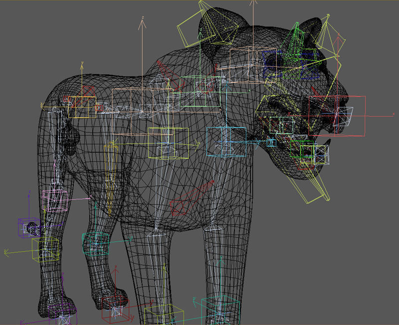 MAjestic Lion - 3d model 3D model_19