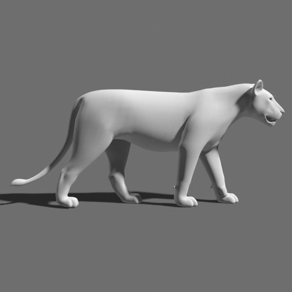 MAjestic Lion - 3d model 3D model_16