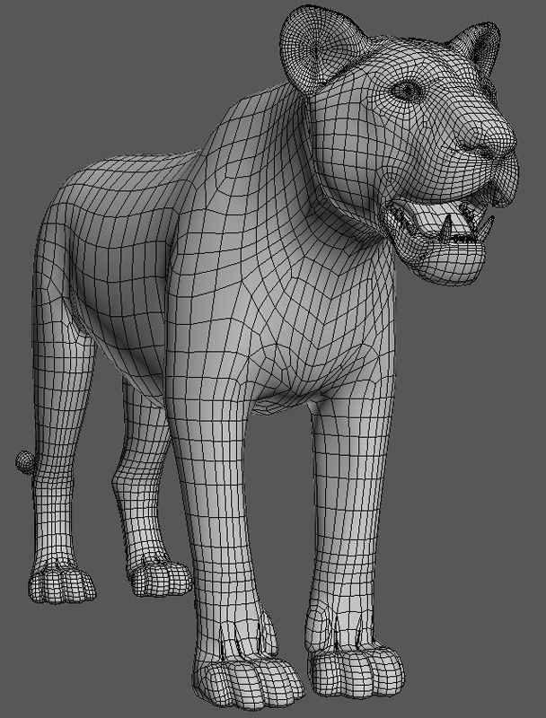 MAjestic Lion - 3d model 3D model_12