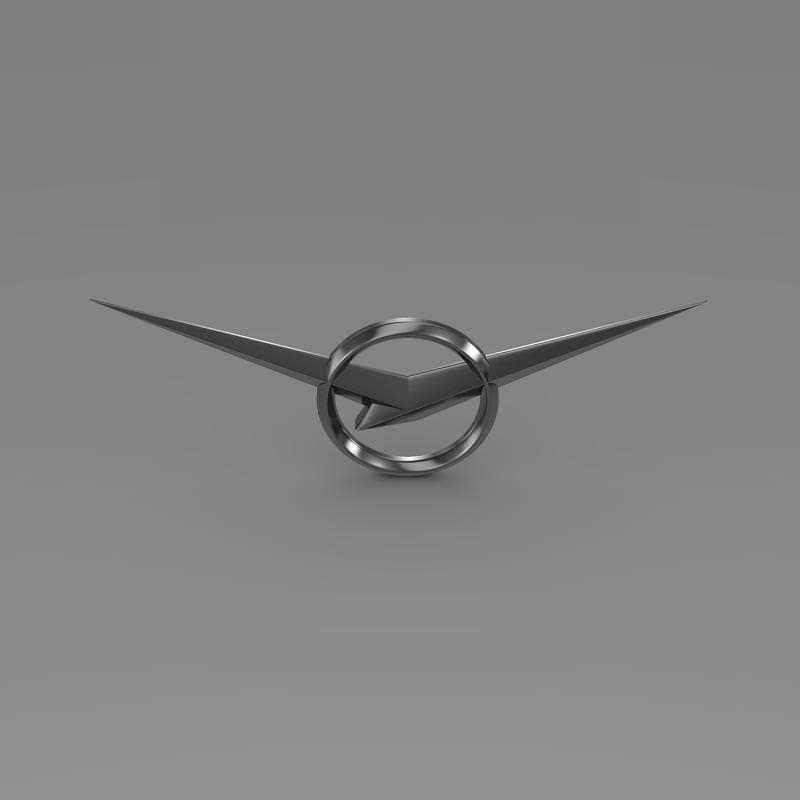 UAZ Logo 3D model_5