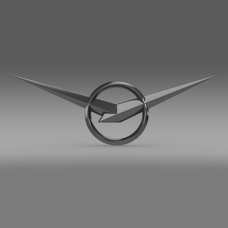 UAZ Logo 3D model_1