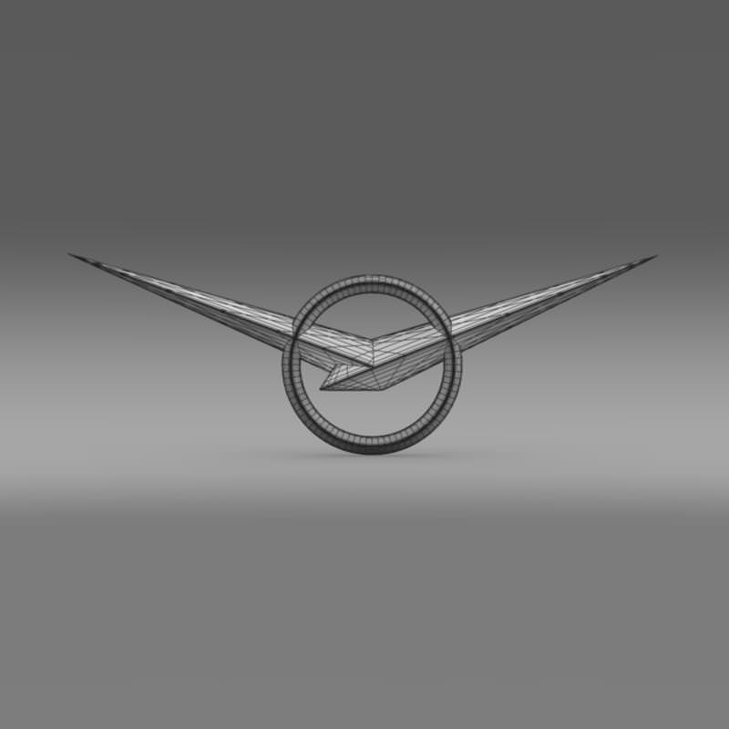 UAZ Logo 3D model_6