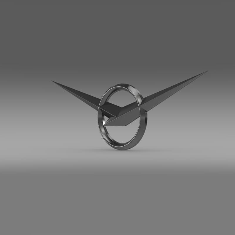 UAZ Logo 3D model_2