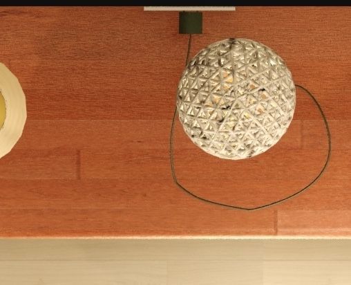 TABLE LIGHT Low-poly 3D model_2