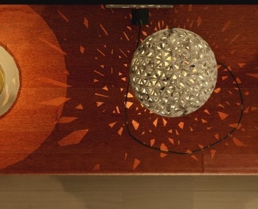 TABLE LIGHT Low-poly 3D model_1