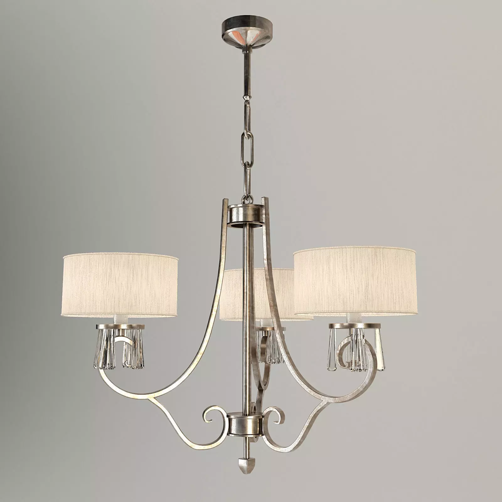 Sigma Elle Due Chandelier 3D model_0