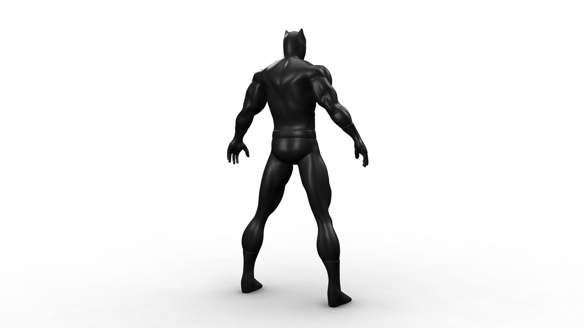 Black Panther Free 3D model_1