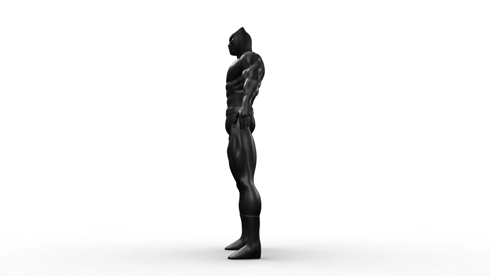 Black Panther Free 3D model_0