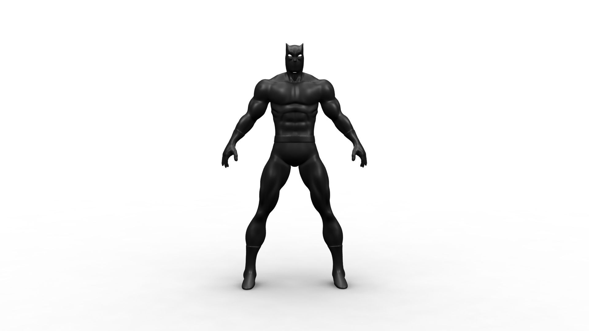Black Panther Free 3D model_3