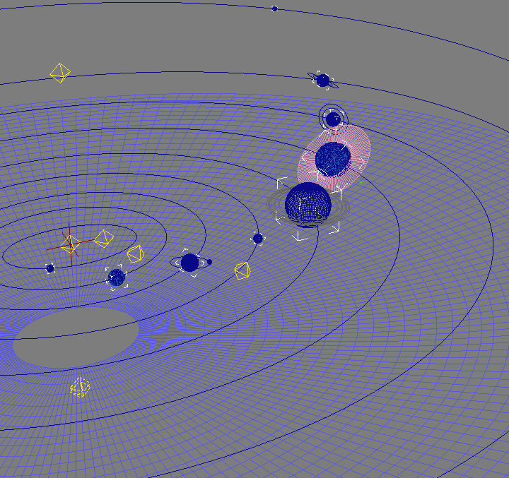 Awesome HD Planets  - 3d model 3D model_148