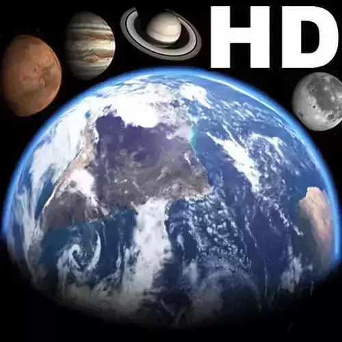 Awesome HD Planets  - 3d model 3D model