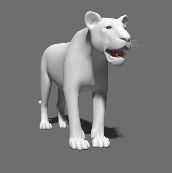 The Ultimate Lioness - 3d model 3D model_20