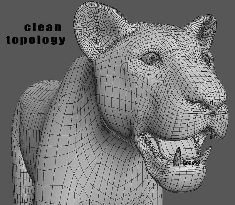 BLACK PANTHER - 3d model 3D model_3